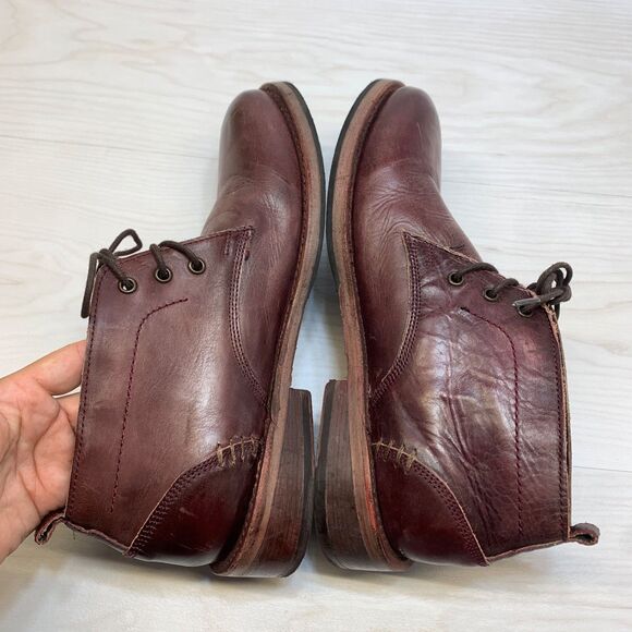 Freebird McCoy Brown Cognac Leather Shoes Chukka Boots Size 10 Business Luxury main image 7